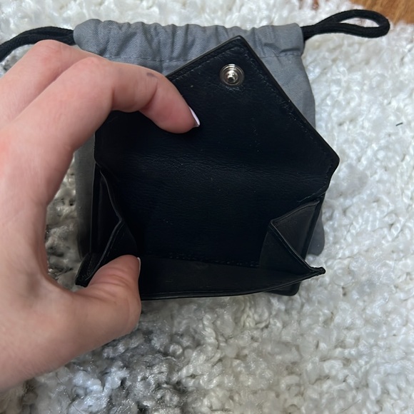 Mini Black Balenciaga Wallet - Picture 2 of 7
